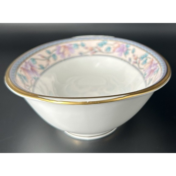 Noritake Embassy Suite Bone China Oval Dish with Gold Trim and Floral Pattern - Picture 5 of 8
